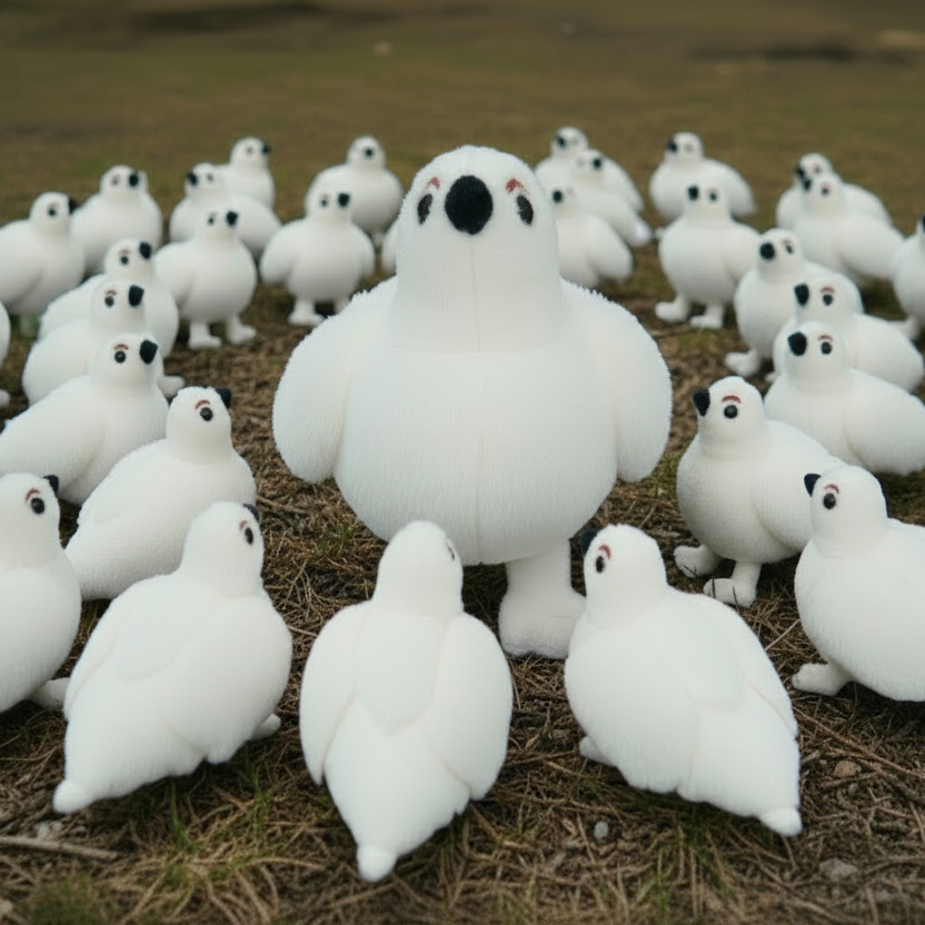 Awebo bird - with built in sound