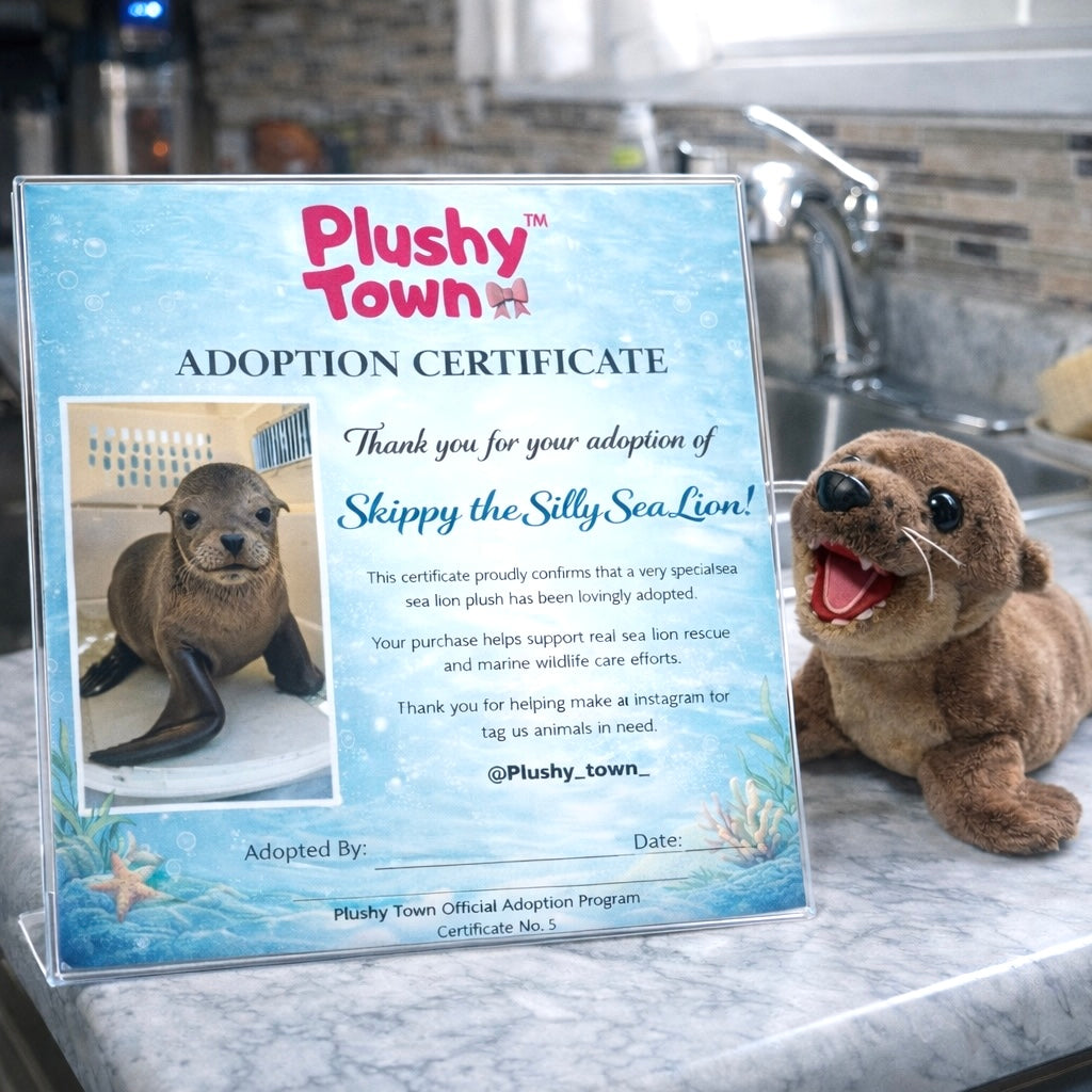 Skippy the silly sea lion - with built in sound!