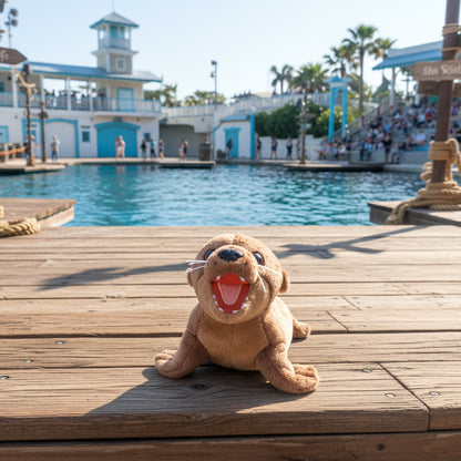 Skippy the silly sea lion - with built in sound!