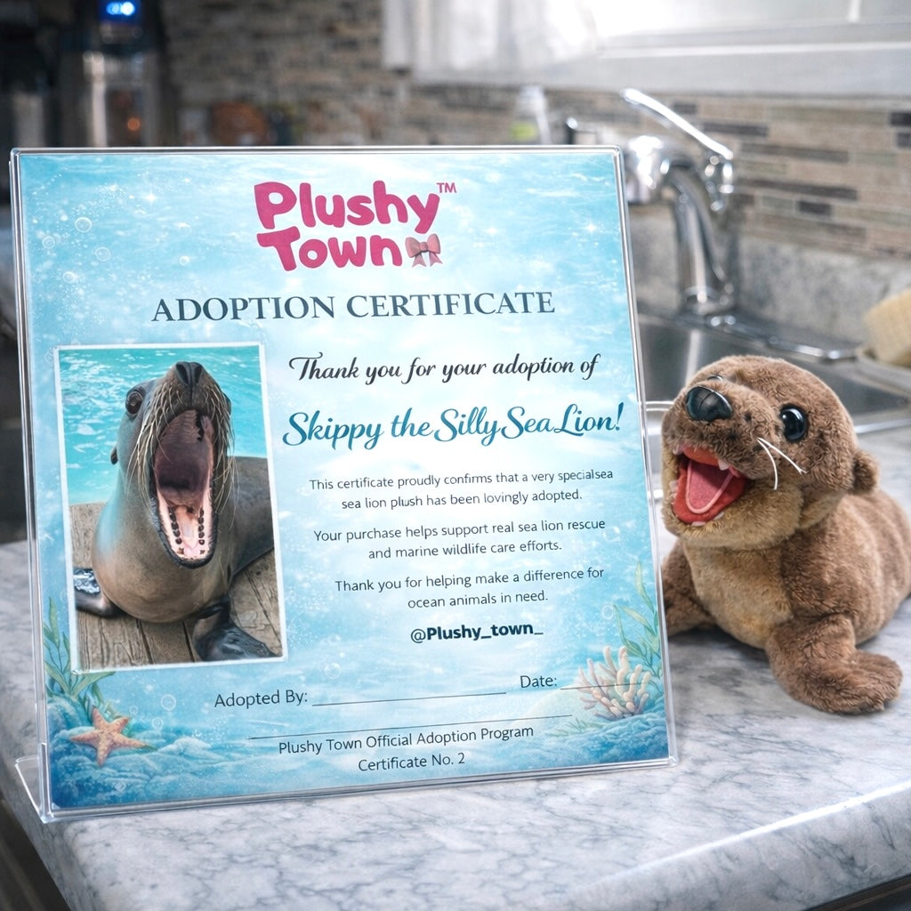 Skippy the silly sea lion - with built in sound!