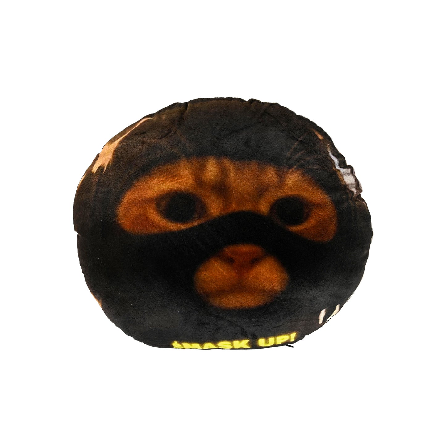 Catwifmask “ $MASK UP!” pillow