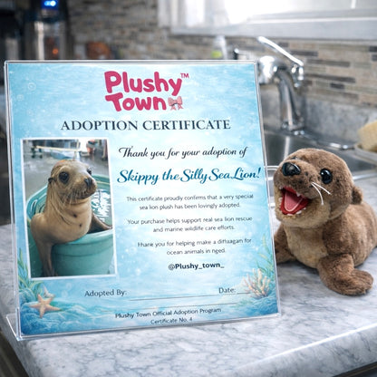 Skippy the silly sea lion - with built in sound!