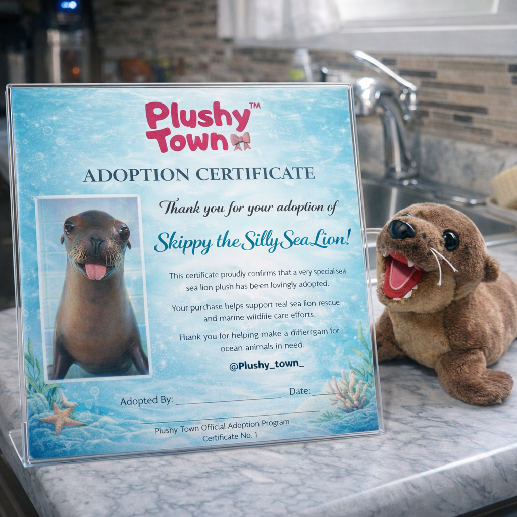 Skippy the silly sea lion - with built in sound!