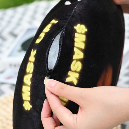 Catwifmask “ $MASK UP!” pillow