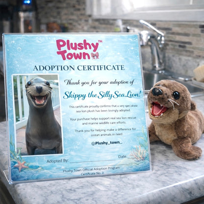 Skippy the silly sea lion - with built in sound!