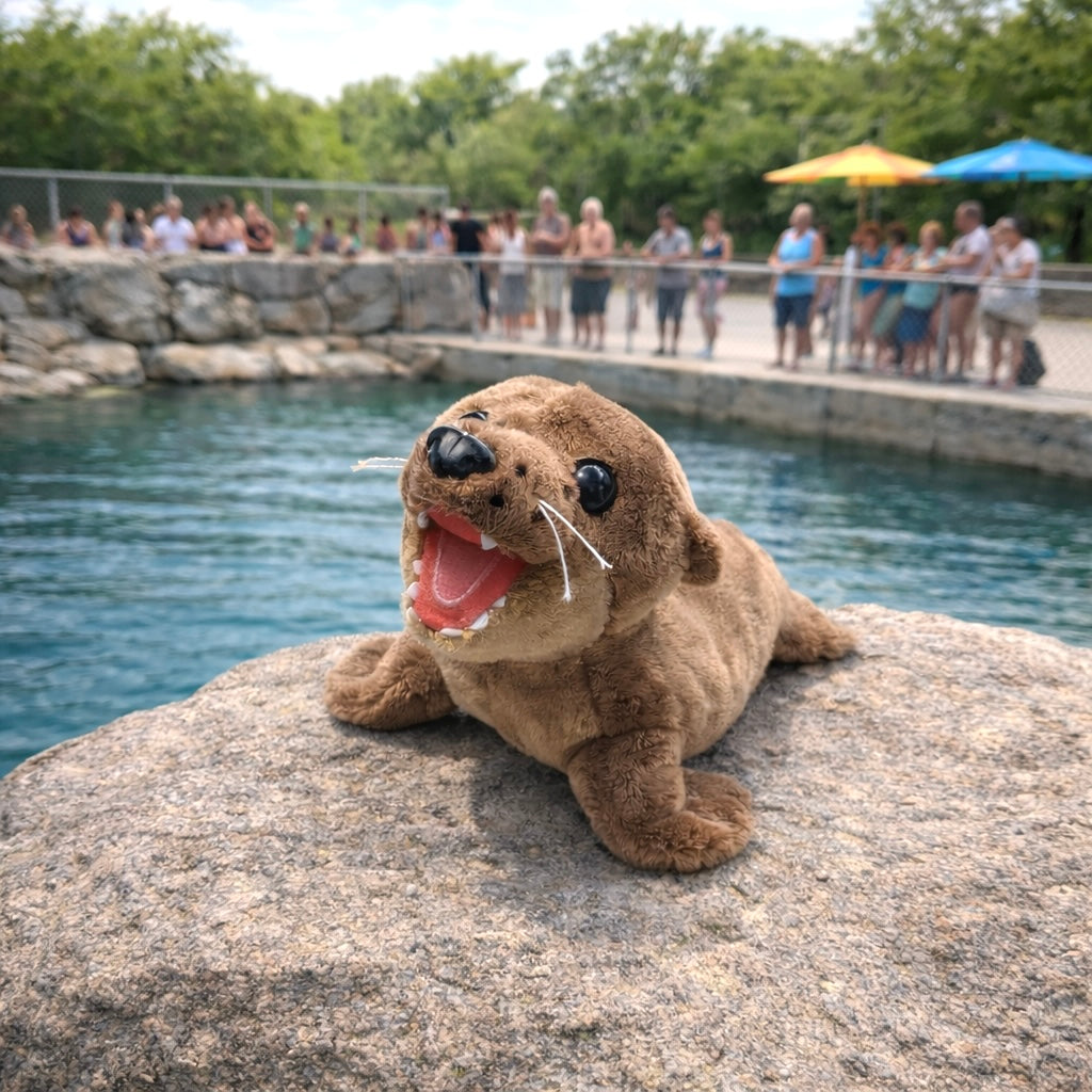 Skippy the silly sea lion - with built in sound!