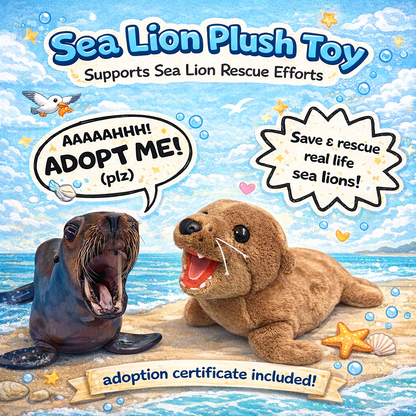 Skippy the silly sea lion - with built in sound!