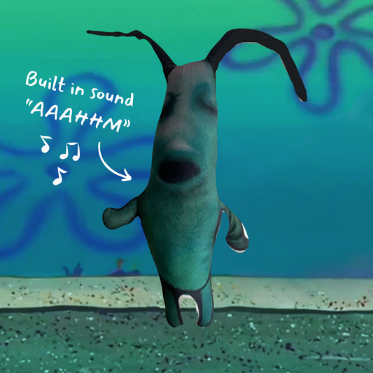 Plankton plush - With built in sound