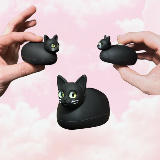 Cat fidget spinner toy - with built in sound