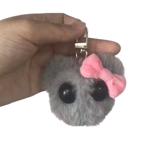 Free gift! Sad hampter keychain - built in sound