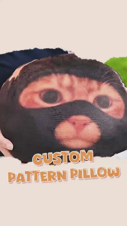 Catwifmask “ $MASK UP!” pillow