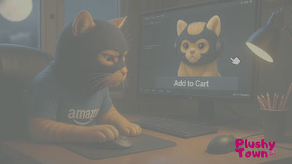 Catwifmask Bundle Deal - Plush toy & pillow